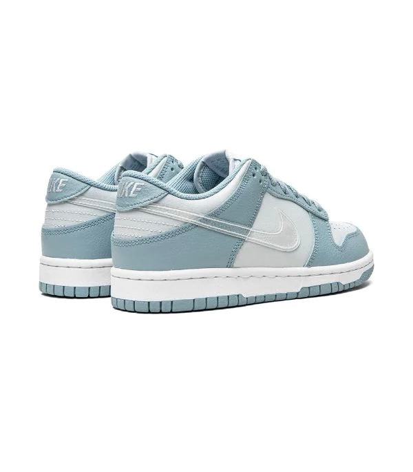 Nike Dunk Low "Clear Swoosh/Blue" sneakers