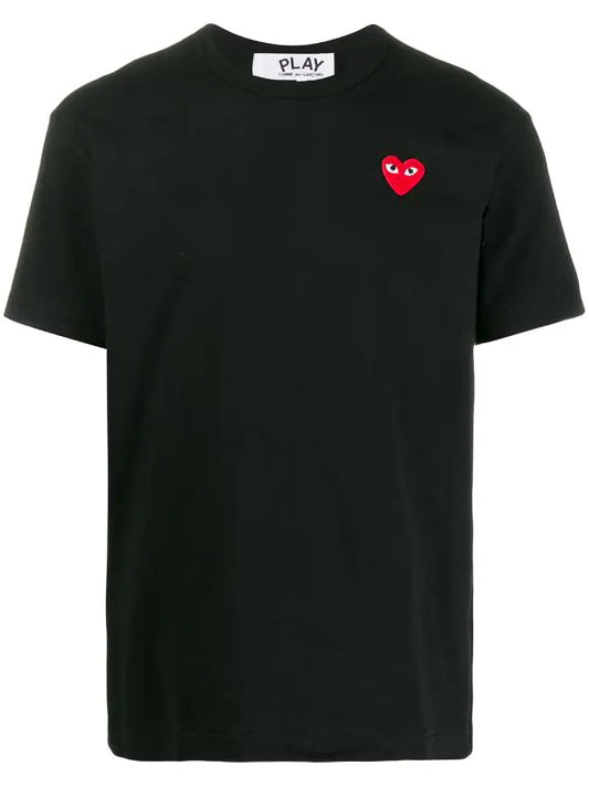 Comme Des Garçons heart logo patch