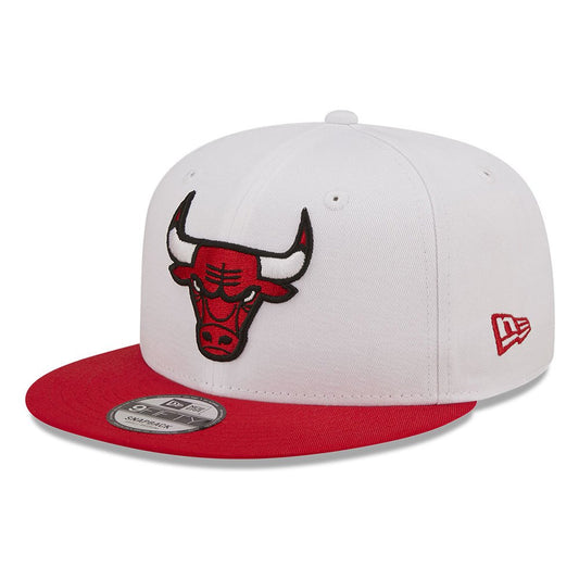 New Era 60358008 White Crown Team 9Fifty Chicago Bulls Cap