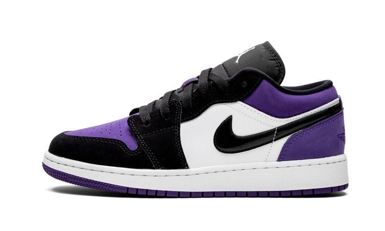 Air jordan low court purple