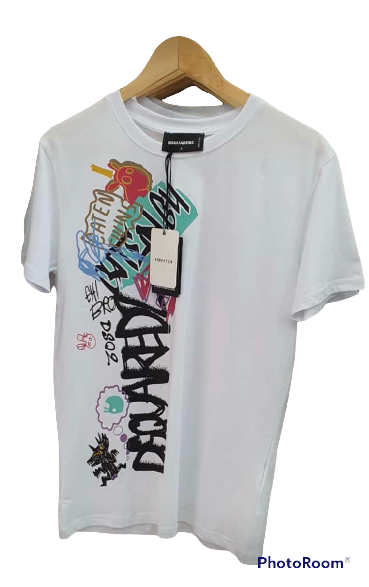 D-squared Grafitti logo T-shirt